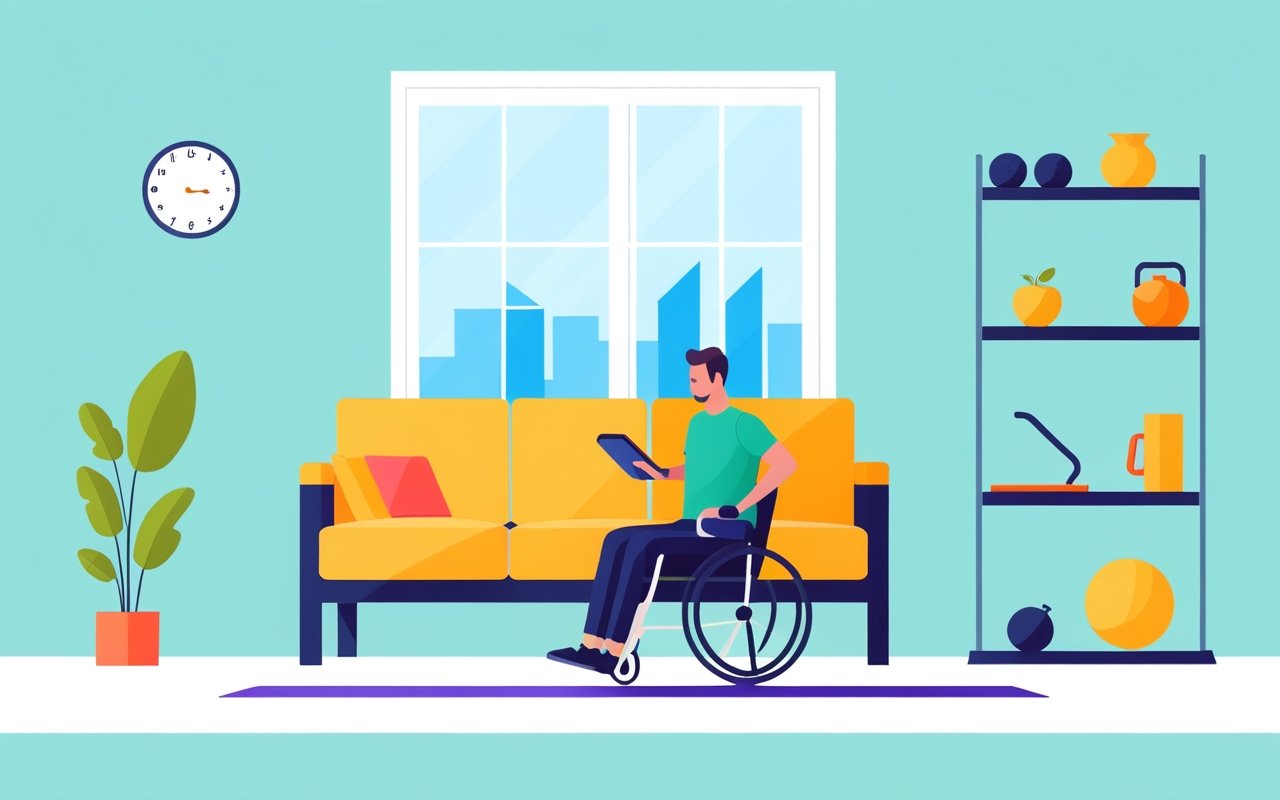 Адаптация домашних тренировок для людей с ограниченной мобильностью и советы по безопасности