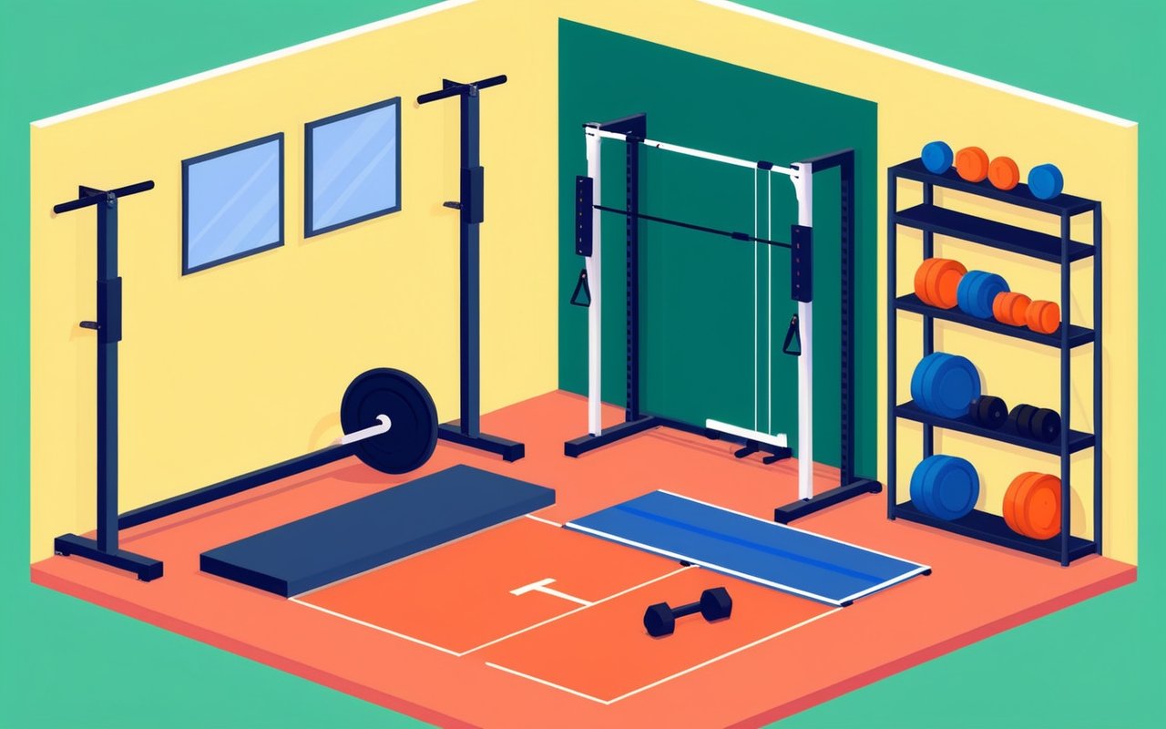 Как правильно организовать безопасную тренировочную зону в домашних условиях для предотвращения травм