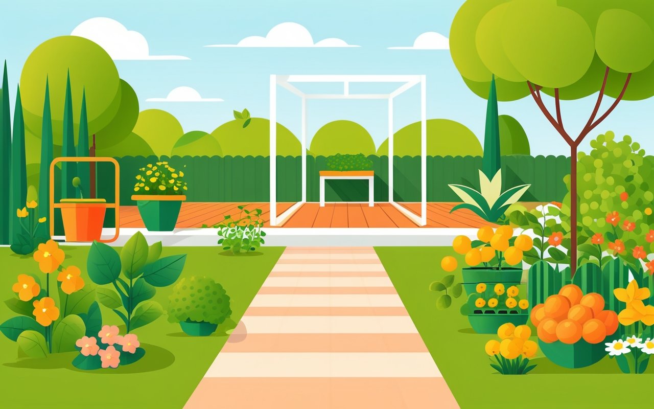 Тренировки с использованием экосистемы домашнего сада: фитнес и садоводство в одном процессе