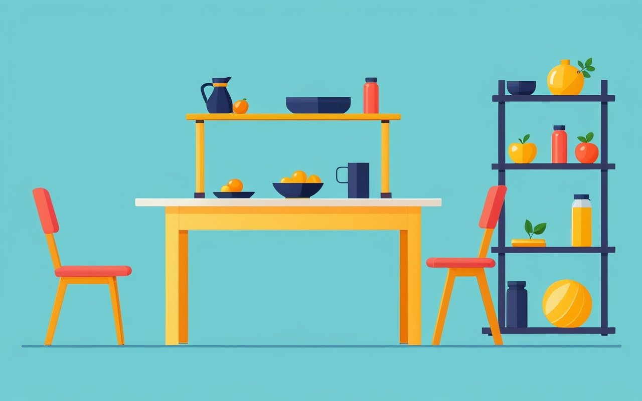 Тренировка с использованием мебели: как стол и стулья могут стать вашими фитнес-ингредиентами