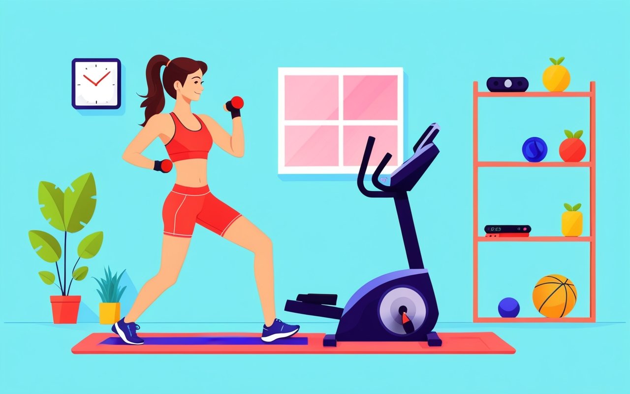Тренировка с интерактивными видео — объединение фитнеса и игровых технологий для увлекательных домашних занятий