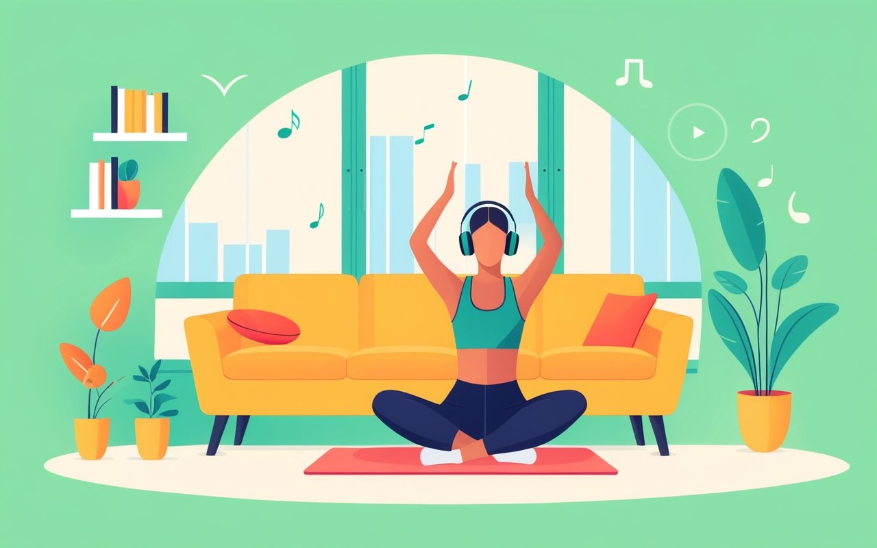 Как музыкотерапия и правильный плейлист могут улучшить результаты тренировок дома
