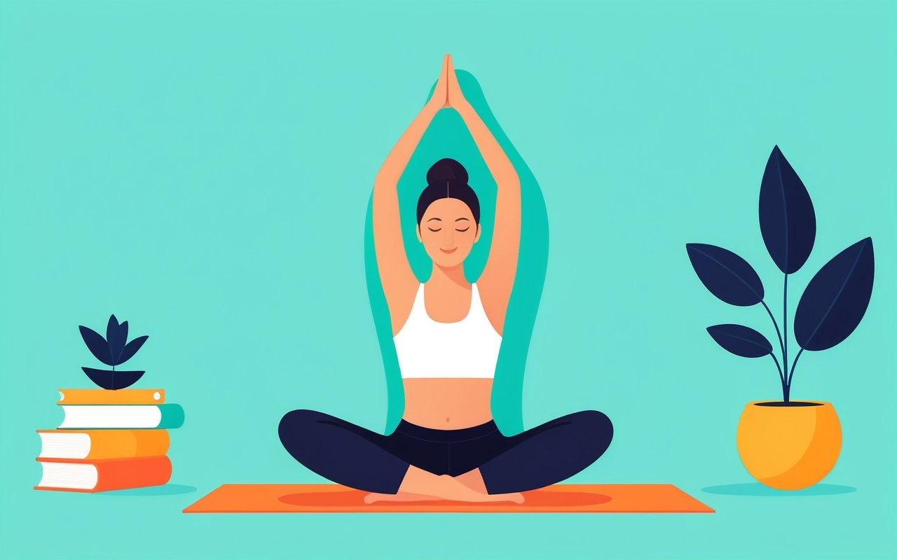 Йога для поддержания баланса между работой и отдыхом в условиях удаленной работы