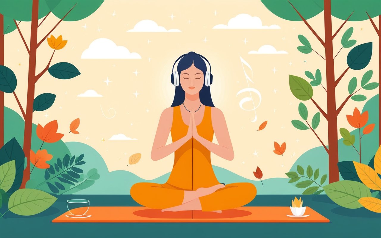 Звуковая йога: использование музыки и звуков природы для углубления практики дома