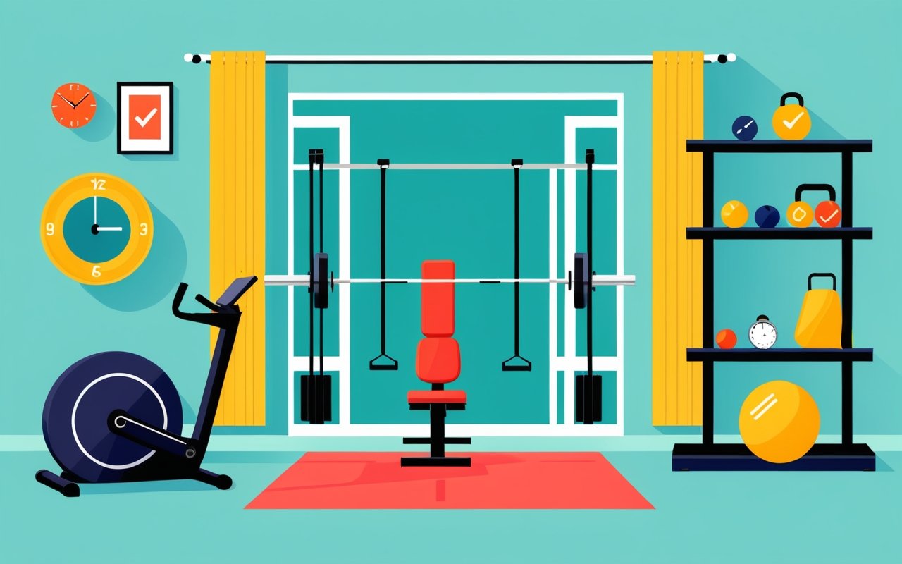 Влияние цветовой гаммы домашнего спортзала на мотивацию и эмоциональное состояние тренировок