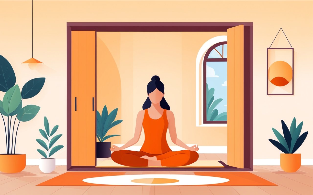 Интеграция укромных уголков дома для йоги: как создать атмосферу уединения и спокойствия