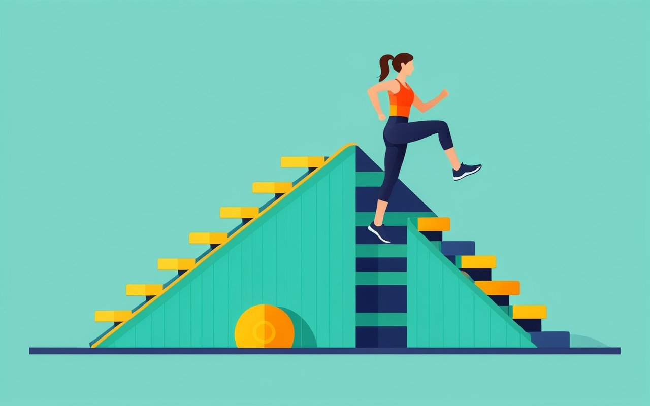 Лестницы как фитнес-инструмент: тренировка с собственным весом и функциональная организация пространства