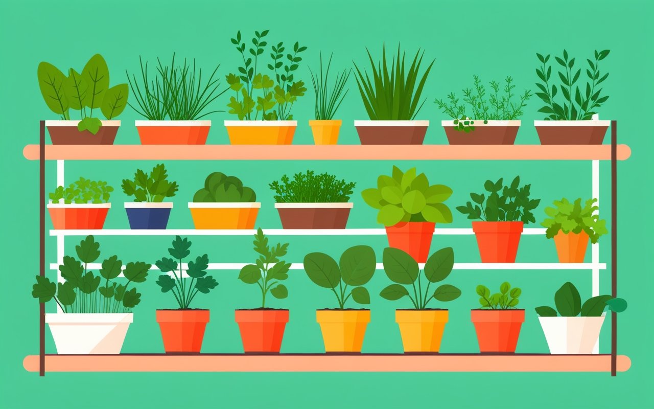 Советы по организации мини-садов на балконе для свежих трав и овощей круглый год