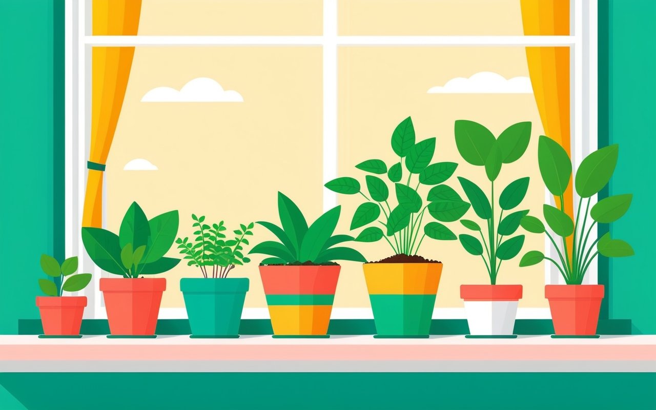 Как выращивать съедобные растения на подоконнике для сбалансированного домашнего питания