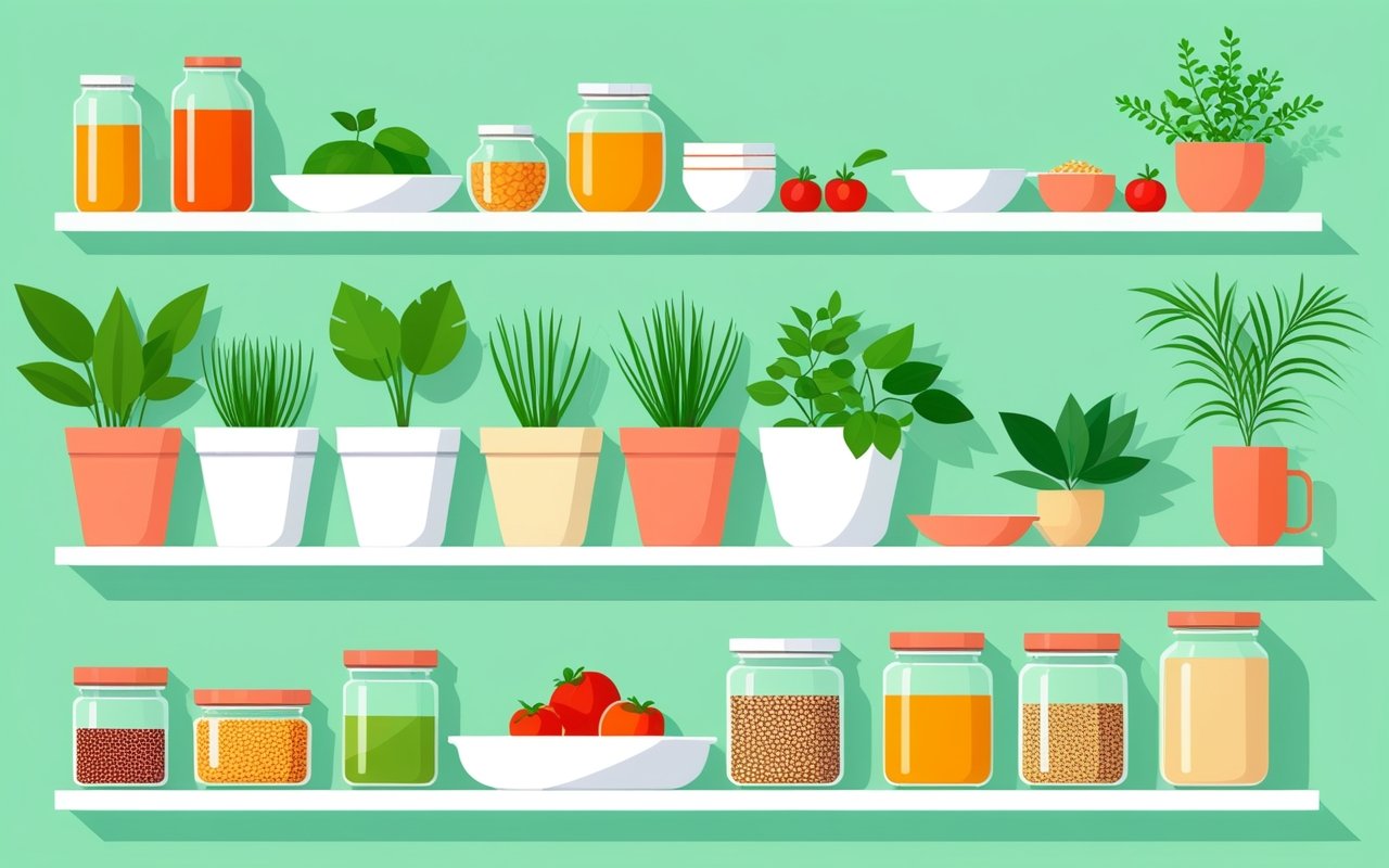 Как организовать растительную кухню с минимальным количеством продуктов и максимальным разнообразием блюд