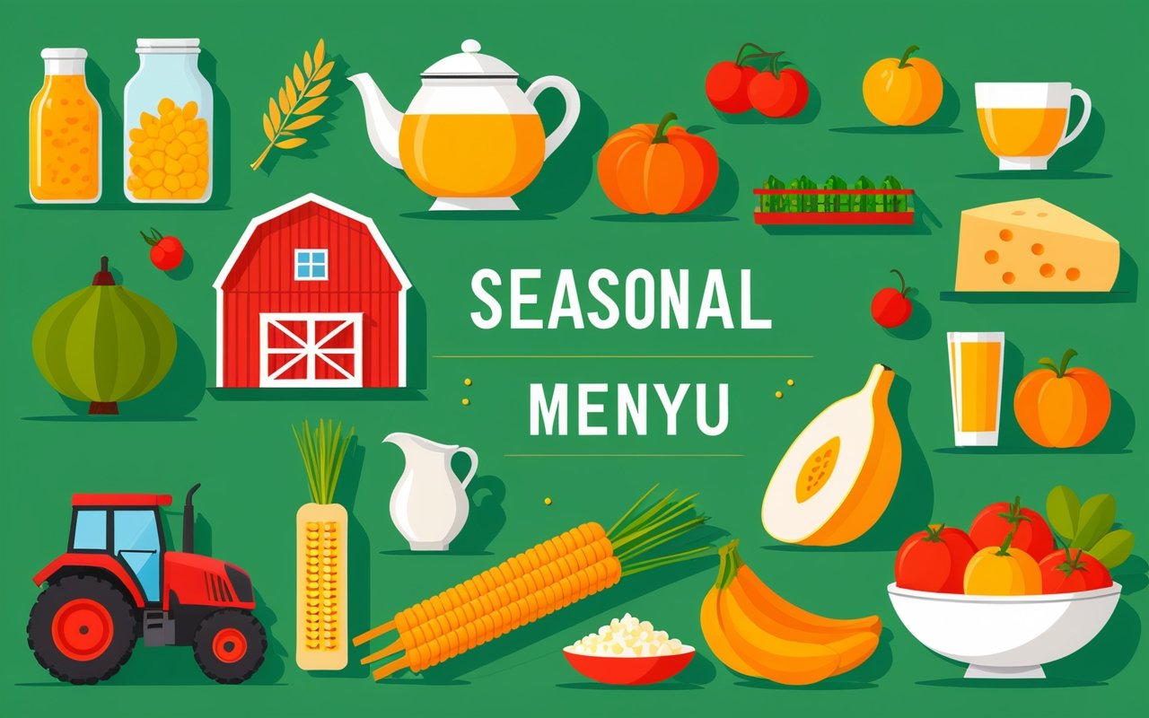 Как использовать сезонные фермерские продукты для разнообразия домашнего здорового меню