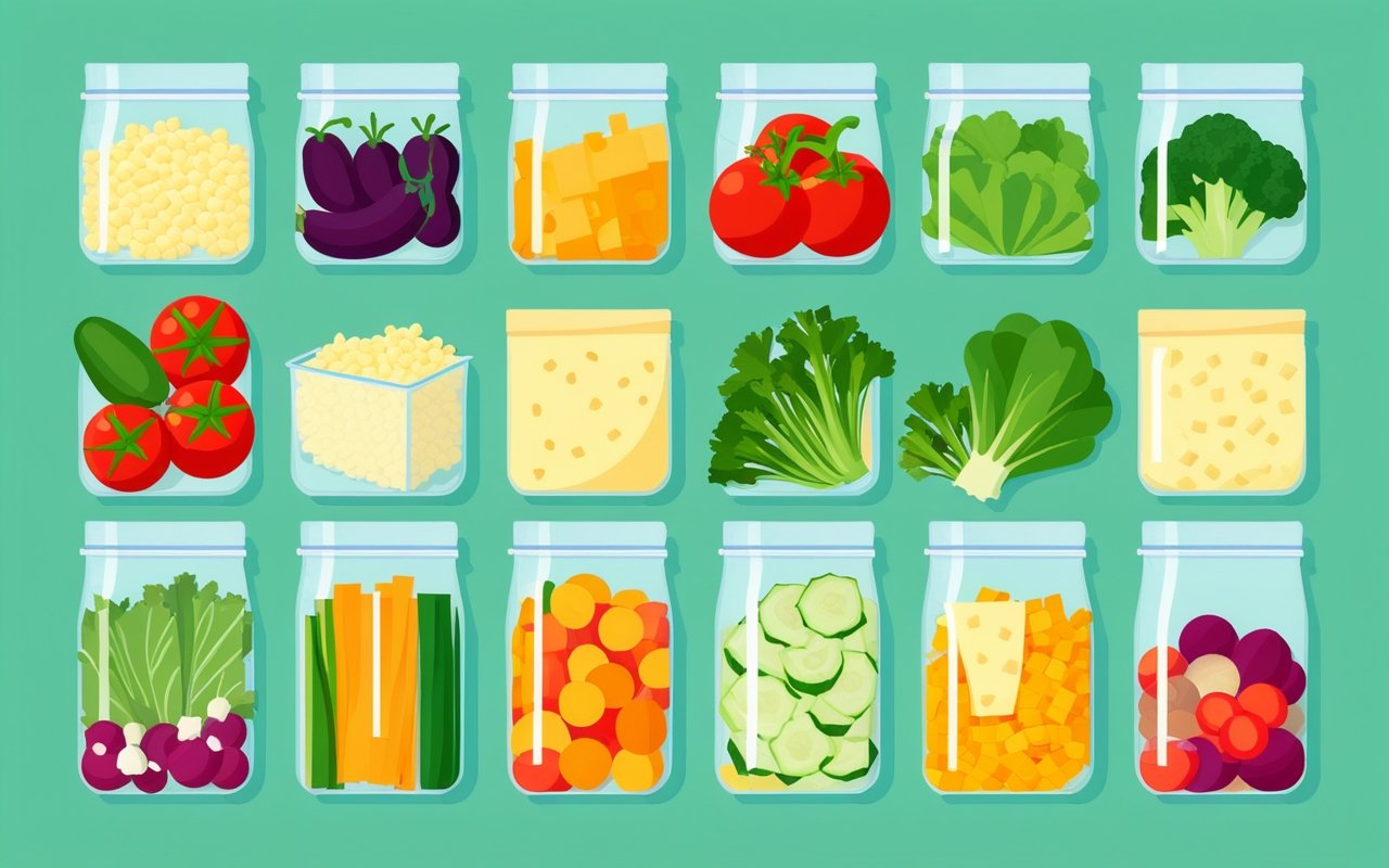 Как эффективно использовать сезонные овощи в создании домашних замороженных смесей для блюд