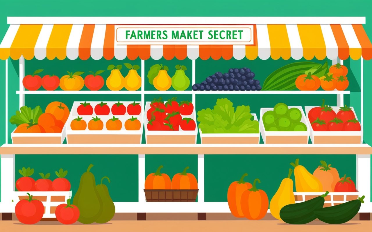 Секреты сезонного фермерского рынка: как выбрать и хранить продукты для максимальной свежести