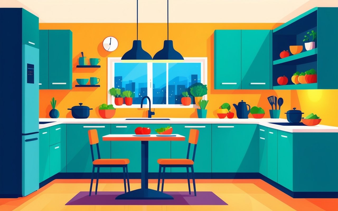 Влияние освещения кухни на выбор здоровых продуктов и создание правильного настроя для питания дома