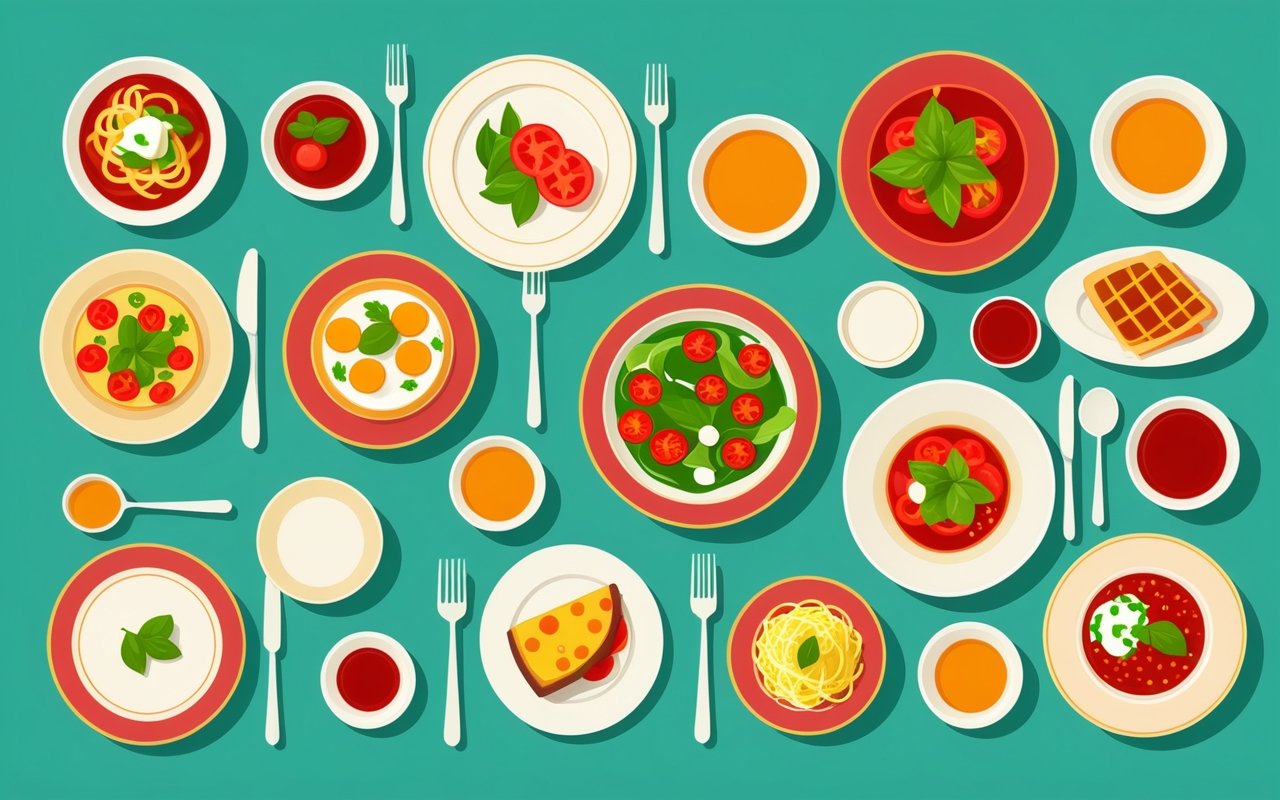 Влияние цветовой гаммы посуды на аппетит и выбор домашних блюд