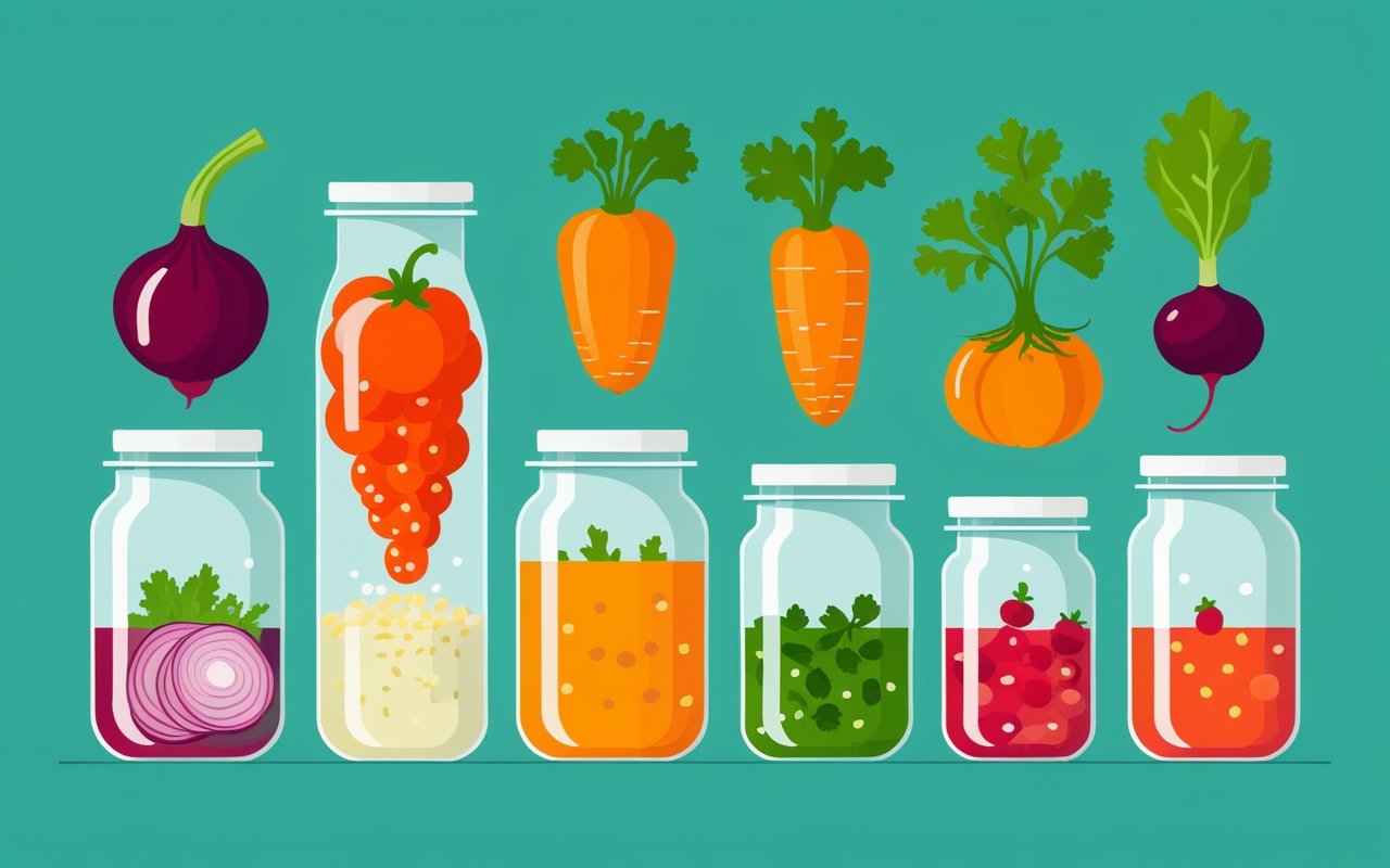 Эксперименты с ферментацией домашних овощей для улучшения кишечной флоры и вкуса блюд