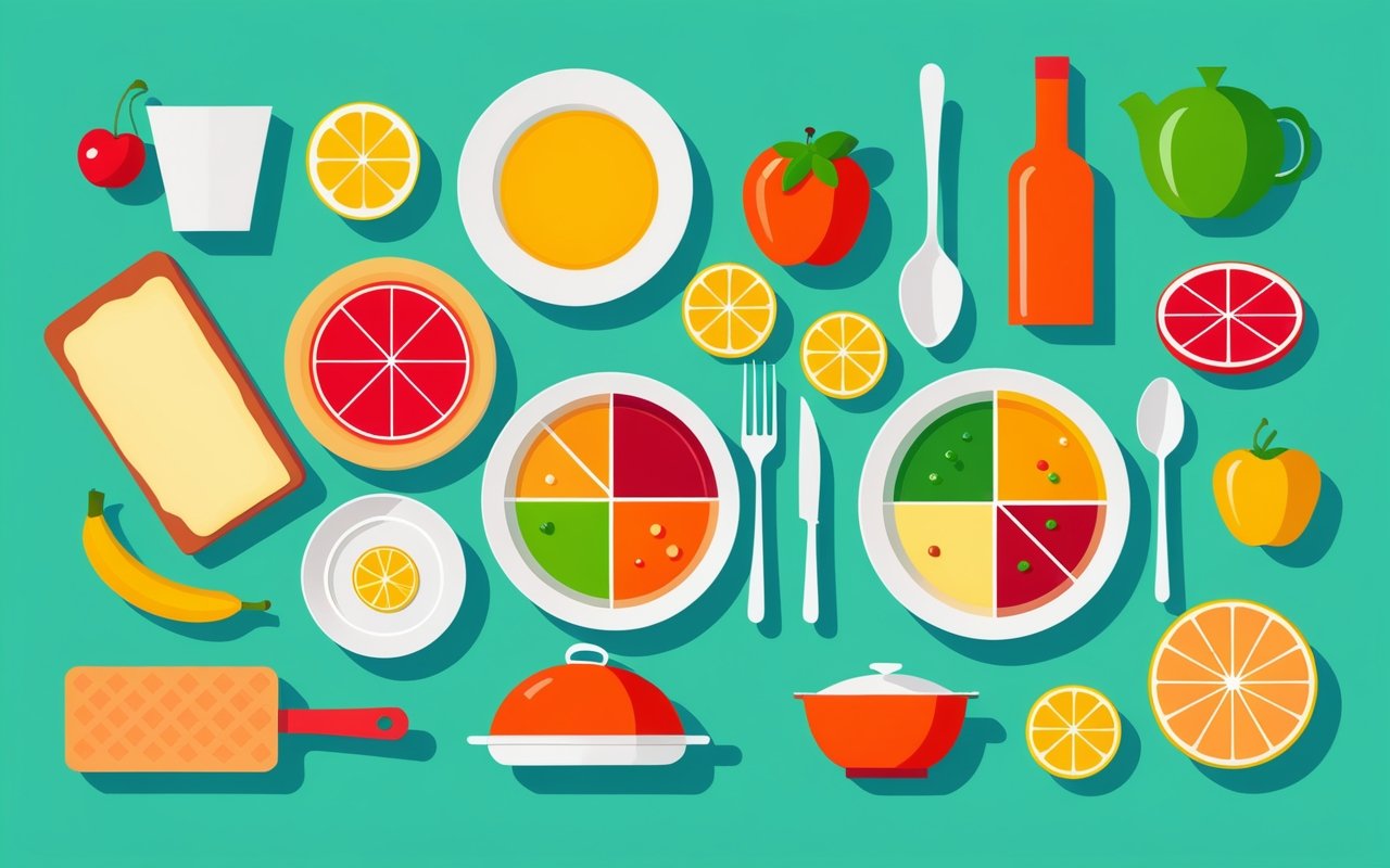 Психология цвета в приготовлении пищи: как оттенки влияют на аппетит и настроение