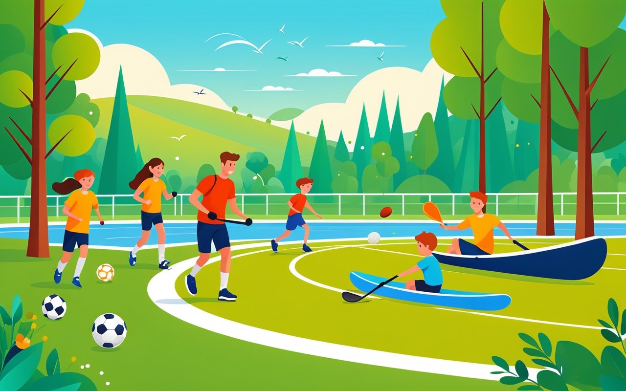 Интеграция семейных экскурсионных походов и совместных спортивных игр в экологическом отдыхе