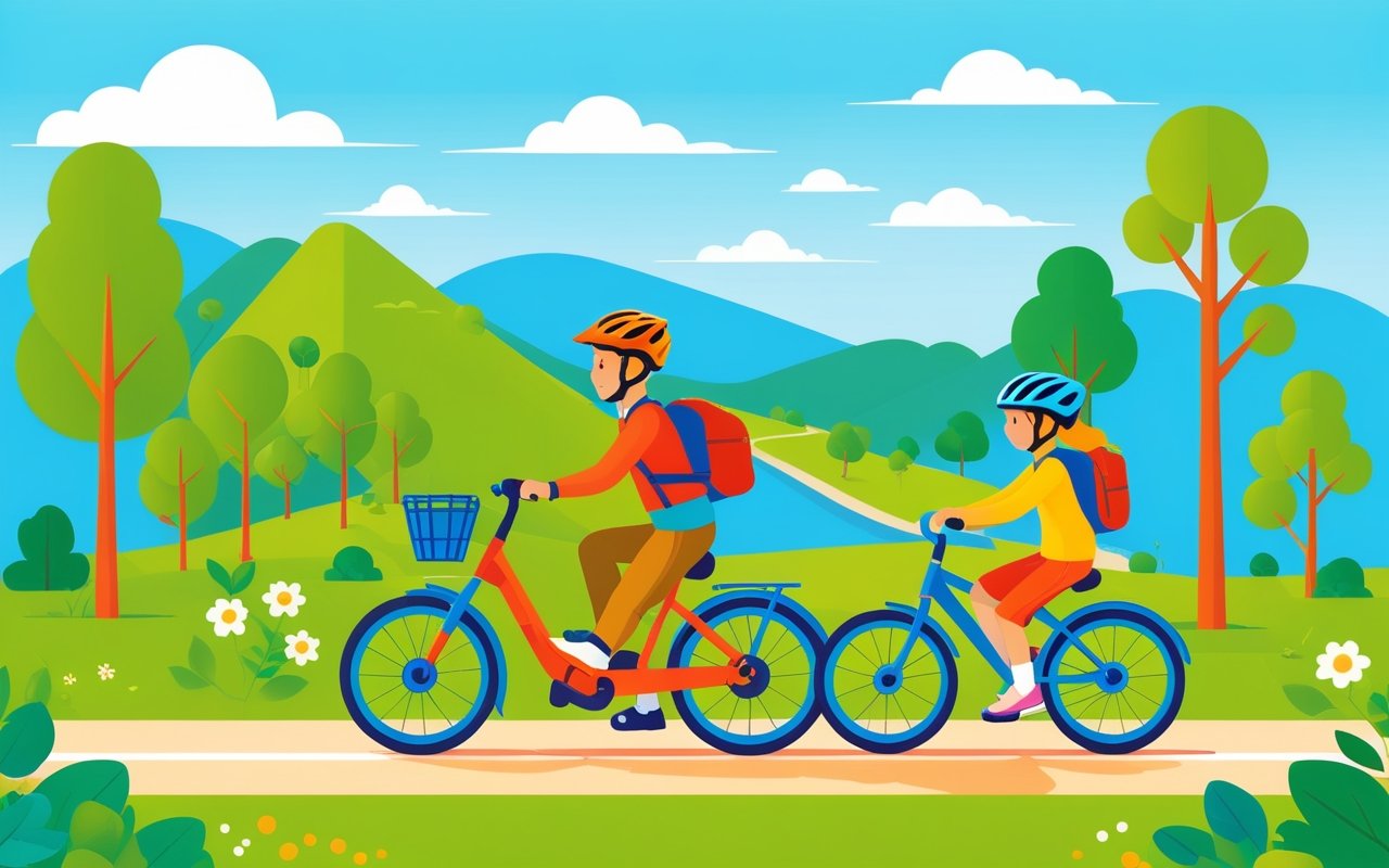 Совместные велопрогулки: как выбрать маршрут для всей семьи и сделать поездку увлекательной
