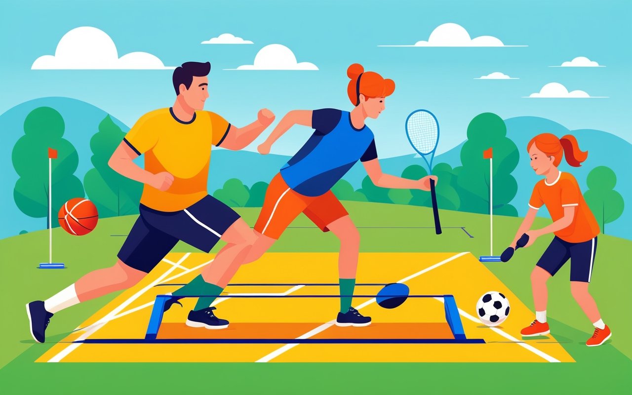 Совместные спортивные игры для семей: укрепляем связь через нестандартные активные развлечения