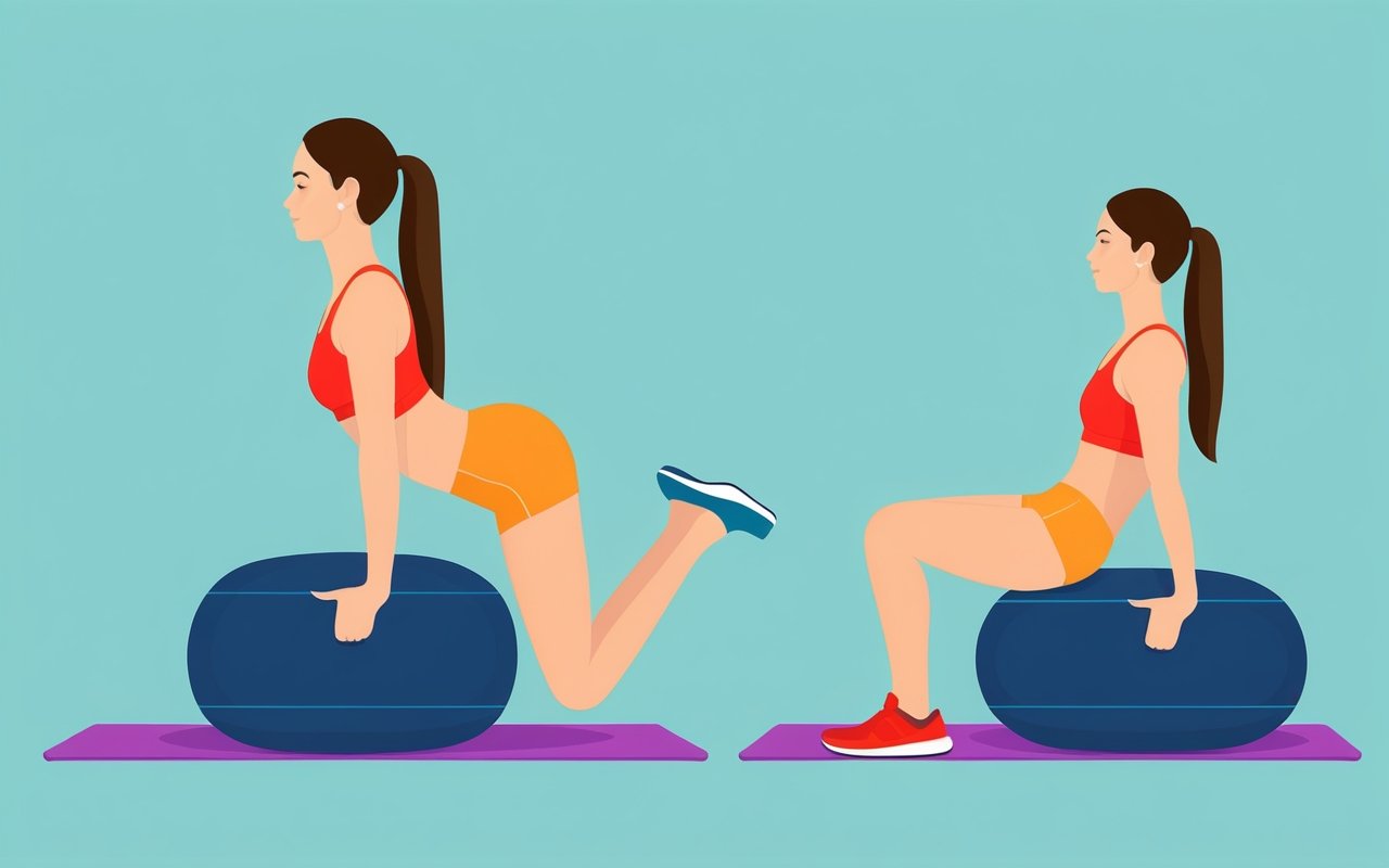 Тренировки на балансировочной подушке дома для укрепления мышц и улучшения осанки