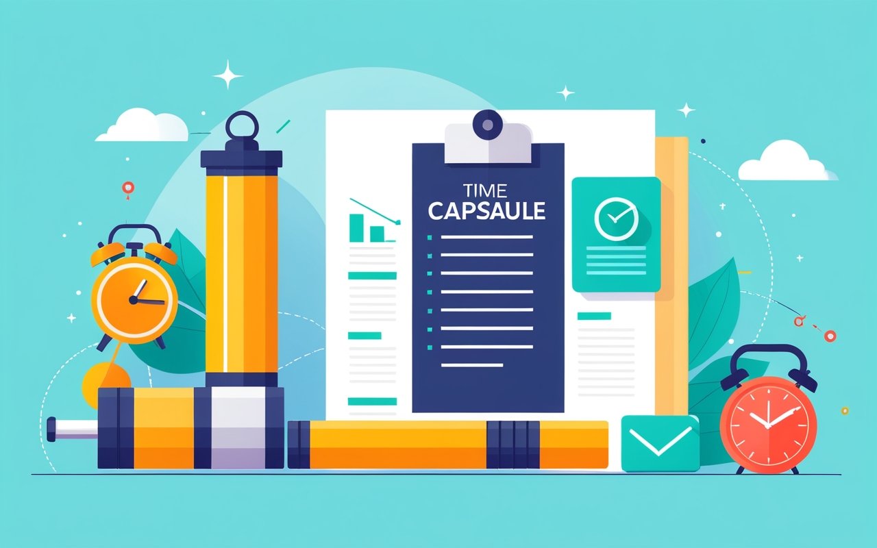 Создание тайм-капсулы с фитнес-целями для мотивации и отслеживания прогресса